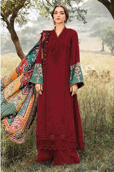 Pure Cotton With Embroidery Work Suit